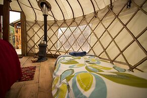 Ceridwen Glamping, Double decker Bus and Yurts