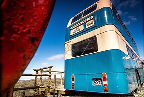Ceridwen Glamping, Double decker Bus and Yurts