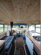 Ceridwen Glamping, Double decker Bus and Yurts