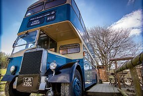 Ceridwen Glamping, Double decker Bus and Yurts
