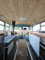 Ceridwen Glamping, Double decker Bus and Yurts