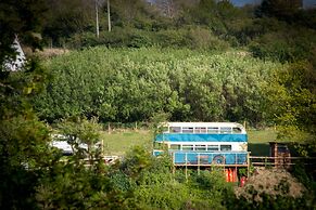 Ceridwen Glamping, Double decker Bus and Yurts