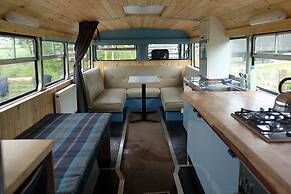 Ceridwen Glamping, Double decker Bus and Yurts