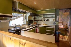 Ceridwen Glamping, Double decker Bus and Yurts