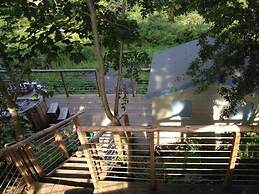 Ceridwen Glamping, Double decker Bus and Yurts