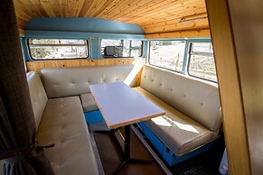 Ceridwen Glamping, Double decker Bus and Yurts