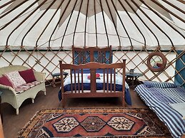 Ceridwen Glamping, Double decker Bus and Yurts