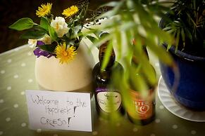 Ceridwen Glamping, Double decker Bus and Yurts