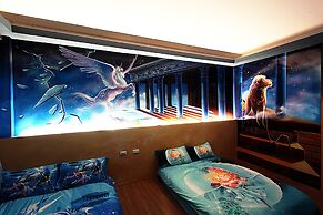 3D Sunflower Embossed B&B