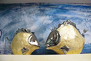 3D Sunflower Embossed B&B