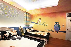 3D Sunflower Embossed B&B