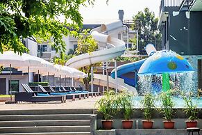 The VELO'S hotel and BMX Pump Track