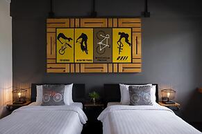 The VELO'S hotel and BMX Pump Track