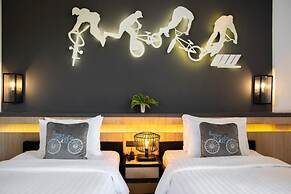 The VELO'S hotel and BMX Pump Track