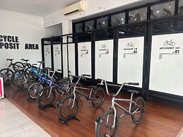 The VELO'S hotel and BMX Pump Track