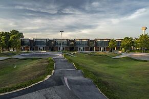 The VELO'S hotel and BMX Pump Track