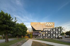The VELO'S hotel and BMX Pump Track