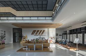 The VELO'S hotel and BMX Pump Track