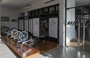 The VELO'S hotel and BMX Pump Track