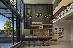 The VELO'S hotel and BMX Pump Track