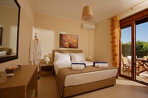 Cretan Vineyard Hill Villa Private Pool, Panoramic View, Beautiful Vin