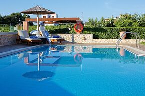 Cretan Vineyard Hill Villa Private Pool, Panoramic View, Beautiful Vin