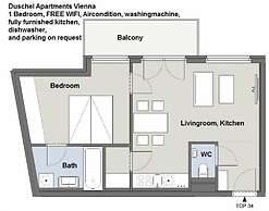 Duschel Apartments Wien-Hauptbahnhof