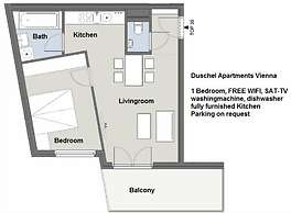 Duschel Apartments Wien-Hauptbahnhof