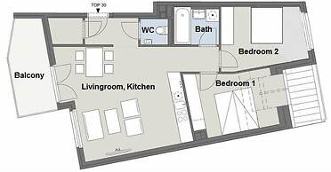 Duschel Apartments Wien-Hauptbahnhof