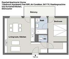 Duschel Apartments Wien-Hauptbahnhof