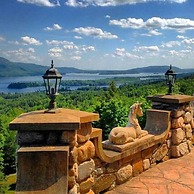 HIGHLANDS CASTLE overlooking Lake George.. plus 2 other Castles!