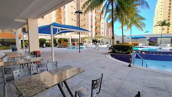 Apartamento Jardins das Thermas - Achei Férias (com roupa de cama)