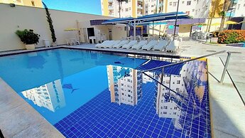 Apartamento Jardins das Thermas - Achei Férias (com roupa de cama)