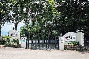 Gold Stone Crescent Moon Light