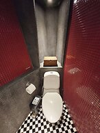 Gold Stone Crescent Moon Light