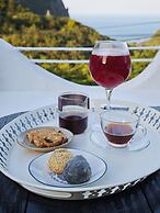 Gold Stone Crescent Moon Light