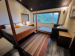 Gold Stone Crescent Moon Light