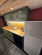 Gold Stone Crescent Moon Light