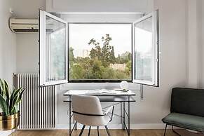 UPSTREET Zeus Temple View 2BD Apt Acropolis-Plaka
