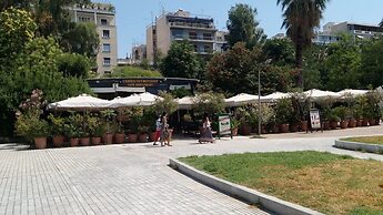 Santorini Style in Athens, Greece