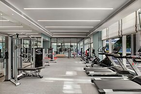 Xiamen International Seaside Hotel (hotel corridor leads to the stone 