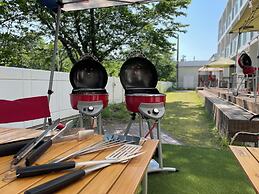 365BASE outdoor hostel