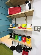 365BASE outdoor hostel