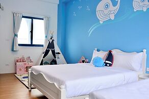 Blue and White Holiday B&B