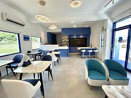 Blue and White Holiday B&B