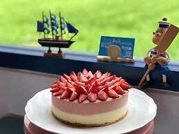 Blue and White Holiday B&B