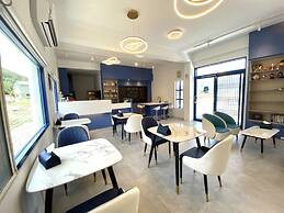 Blue and White Holiday B&B