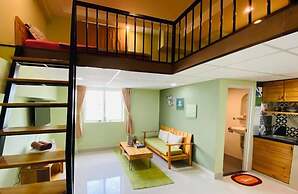 The Homee Cozy Modern Studio Apartment