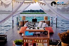 Blue Sky Raft at Kanchanaburi