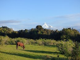Yurt in Puyehue with Volcano Views